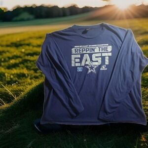NFL Dallas Cowboys 2018 NFC East Division Champs T-Shirt XXL Fanatics 1673